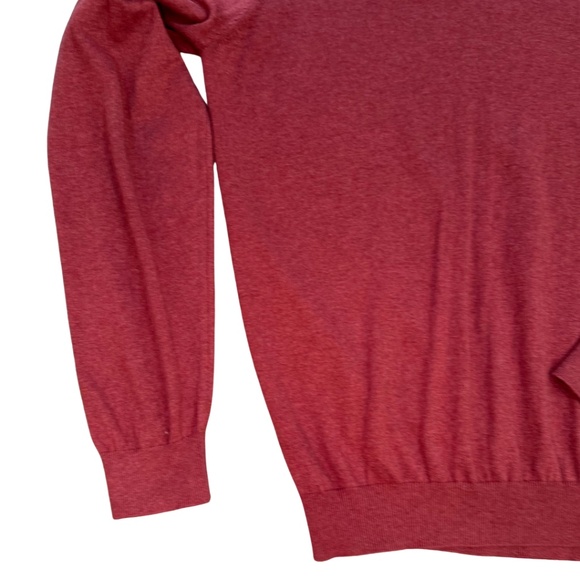 MASSIMO DUTTI Mens V-Neck Cashmere Blend Sweater - L - Picture 5 of 12